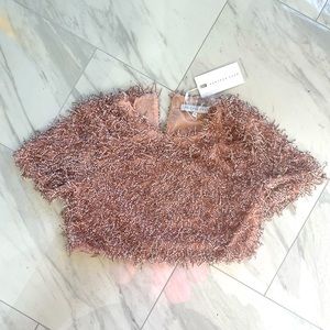 Endless Rose frilly crop Top